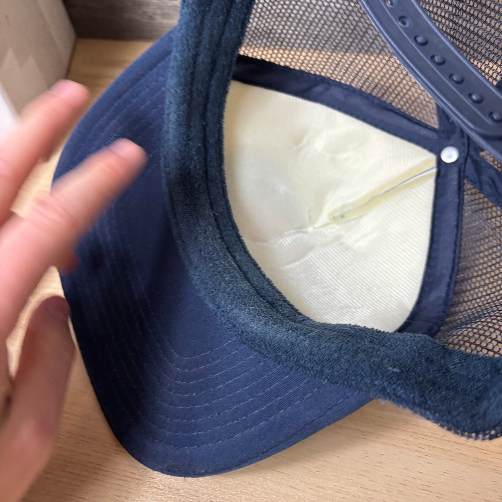 John‎ Wayne Hat Cap Snap Back Blue Trucker Cancer Foundation Adjustable - Picture 6 of 8